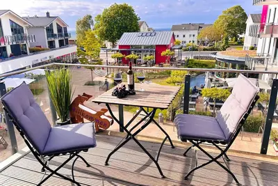 Image de À seulement 200 mètres de la plage de sable, vue sur l’océan, Wi-Fi, jusqu’à 4 personnes, avec terrasse et sauna