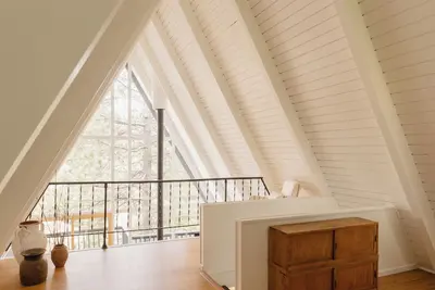 Image de Cozy A-Frame Retreat w/Fireplace & View