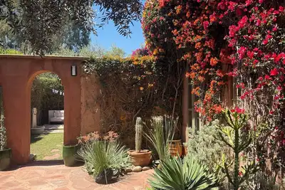 Image de Villa de luxe nichée à la campagne paisible hors de Marrakech; véritable évasion