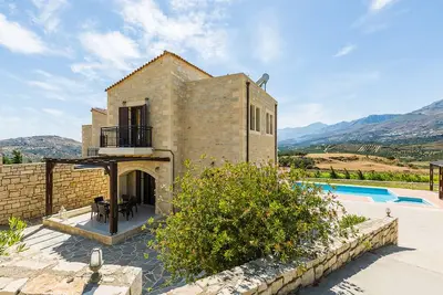 Image de Traditional Cretan Stone Villa, Intimate Spaces & Private Pool, Family Friendly