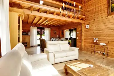 Image de Magnifique chalet avec sauna et jardin privé à Septon