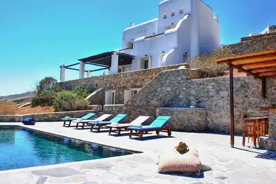 Image de Villa א Mykonos avec piscine privיe