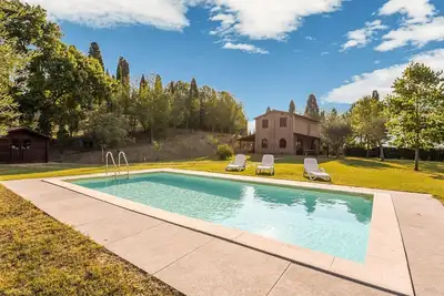 Image de Cottage à Sienne avec piscine privée