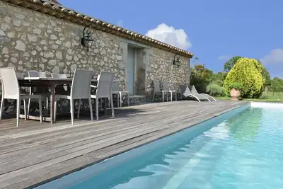 Image de Magnifique mas avec piscine et jardin privés