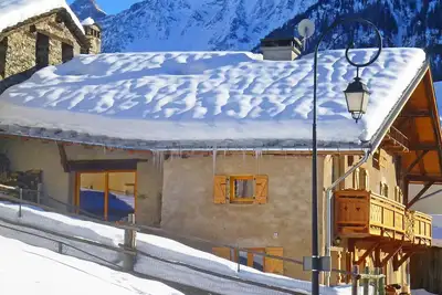 Image de Chalet accueillant à Peisey-Nancroix avec sauna