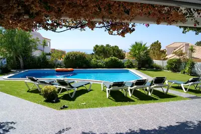 Image de Villa en bord de mer avec piscine privée
