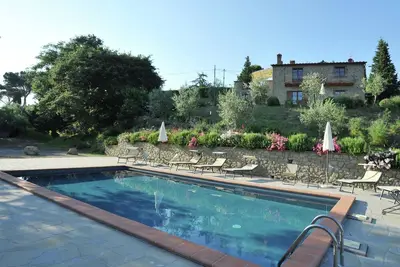 Image de Villa avec piscine située à Lisciano Niccone