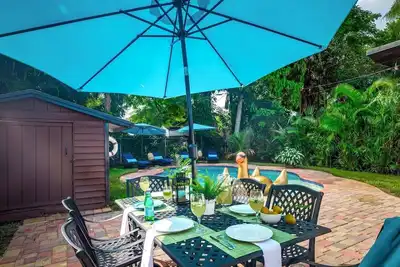 Image de ☆☆ Villa familiale avec piscine chauffée et à quelques minutes de Palm Beach