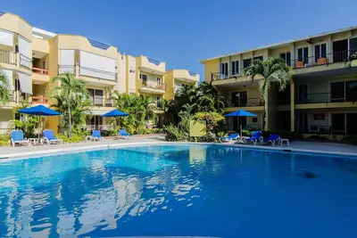 Image de Appartement très privé dans le meilleur emplacement condo du centre-ville de Sosua avec grande piscine
