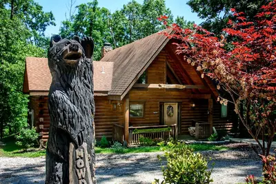 Image de Log Home with Two Master Suites - Idéal pour deux couples
