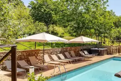 Image de Sienne, la vraie Toscane! Propriété entière une piscine 20p A/C Jacuzzi WiFi