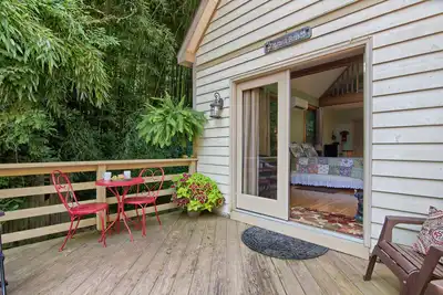 Image de Cozy Cottage (1) par ruisseau de montagne avec étang, à 8 minutes du centre-ville, Biltmore