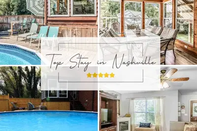 Image de Piscine PRIVÉE Et SALÉE, RIVIÈRE, Hot Tub, CHEMINÉE, Minutes Du Centre-Ville