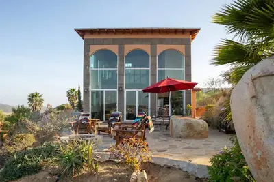 Image de Wine Country Loft à Valle de Guadalupe situé sur Working Vineyard
