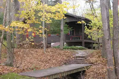 Image de Tarif spécial hiver Delaware River Front Cabin, Animaux acceptés, Poconos / Catski