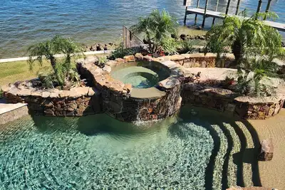 Image de ██ Tropical Island Hacienda ██ Domaine de luxe sur la baie avec piscine exotique et bain à remous