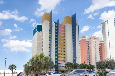 Image de Condo 2 chambres Pristine Oceanfront Myrtle Beach WiFi gratuit