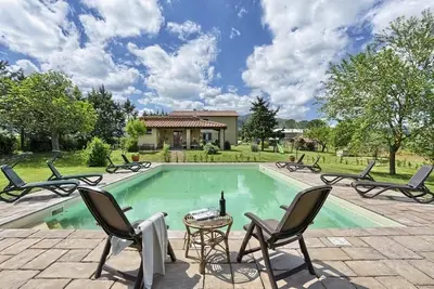 Image de Ferme en Toscane | Jardin et piscine privée Volterra