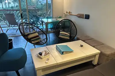 Image de appartement rsdce front de mer avec piscine (ouverte du15/6 au 15/9) tennis