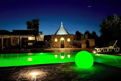 Image de Trullo 'La Quercia' Avec Piscine, Immerge Dans La Nature