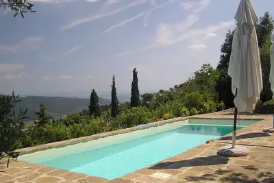 Image de Soleil toscan: Maison PRIVÉE | Wifi | Marche À Cortona | Manger | Boire | Explorer