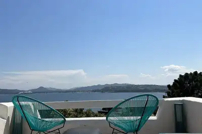 Image de Villa cosy au calme à 150 mètres de la mer et Piscine Tennis inclus
