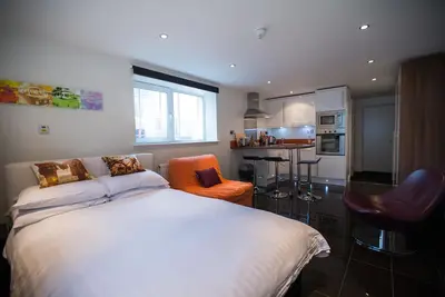 Image de Le studio parfaite Woolacombe Beach pour les couples et les petites familles.