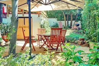 Image de Vue fantastique, jardin privé, climatisation, Wifi gratuit.