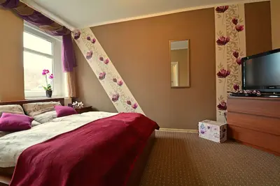 Image de New Feriewohnung au coeur de la vallée avec vue imprenable sur Roßtrappe, ****