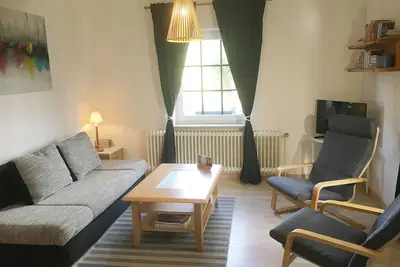 Appartement à droite sur la digue