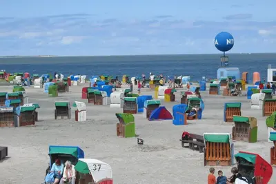 Appartement sur l'Ostfr. Côte de la mer du Nord à Dornumersiel. Prix incluant le nettoyage final.