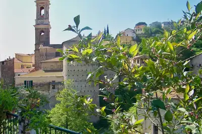 Image de Apartment in ancient palazzo, antique furniture, modern art, lovely sun terrace