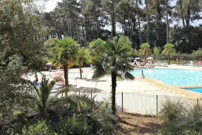 Image de T2 \"turquoise\" Ondres Plage avec piscine et tennis