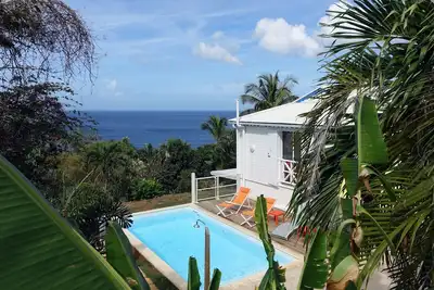 Image de Villa Toudou Doudou à Deshaies - Piscine & vue 180° sur mer Caraïbe- Pur bonheur