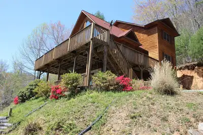 Image de Chemin Waterfalls - Près du centre-ville de Blowing Rock