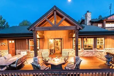 Image de Peaceful Bend Country Lodge Retreat, Vues Mt pastoral, w / R. Deschutes Au dessous de