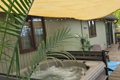 Image de Beau chalet dans le lac Harmony