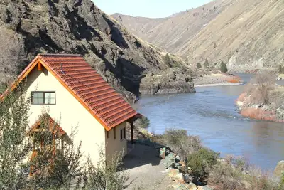 Image de Casita de charme avec vue sur la rivière spectaculaire et accès à la plage
