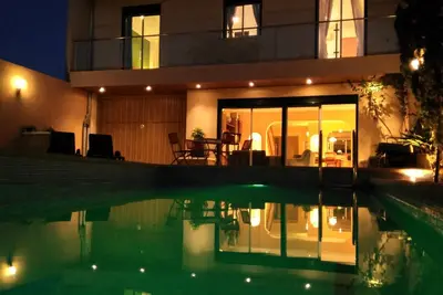 Image de Centre de Majorque! Belle grande maison de village avec piscine, garage, jardin et salle de gym