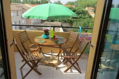 Image de T2 Appart mezzan. , 100 m. plage, propre accueillant