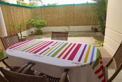 Image de Bel appartement en Rez de jardin avec terrasse à 500m du Lagon