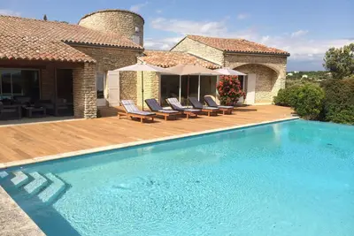 Image de Superbe villa avec piscine chauffée - Provence villa à Bonnieux