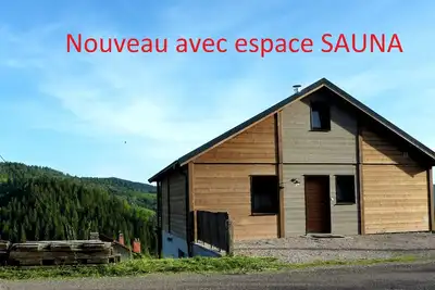 Chalet le Belvédère 12 personnes avec terrasse à Le Tholy à 10 mn de Gerardme