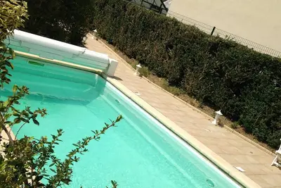 Image de Longère à colombage 140m2 piscine privée chauffée à côté de Cabourg climatisée