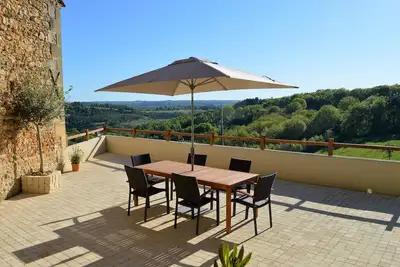 Image de Une vue imprenable @ Aux Volets Bleus chez Mark & Sylvie