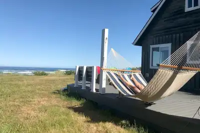 Image de Bungalow en bord de mer avec accès à la plage sur la côte de l'Oregon