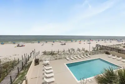 Mise À Jour Des Prix! ~ Direct Beachfront! Golfe Tour Spacieuse 2br / 2ba