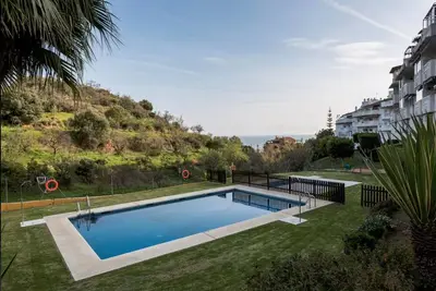 Image de Grand appartement de 3 chambres, piscine, près de la plage