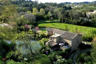 Image de Mas situé à la campagne, dans un cadre paisible au cœur des Cévennes