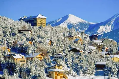Image de Appartement avec balcon, vue sur les montagnes Sud, pour 8 personnes,